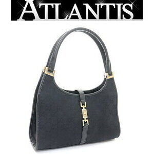 Gucci Jackie Handbag GG Black